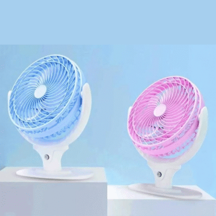 Rechargeable Powerful 3 Modes Desktop Fan