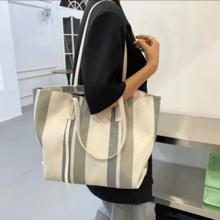 Stripped Tote Bag