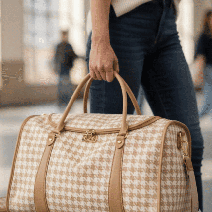 Vintage Travel / Gym Duffel Bag