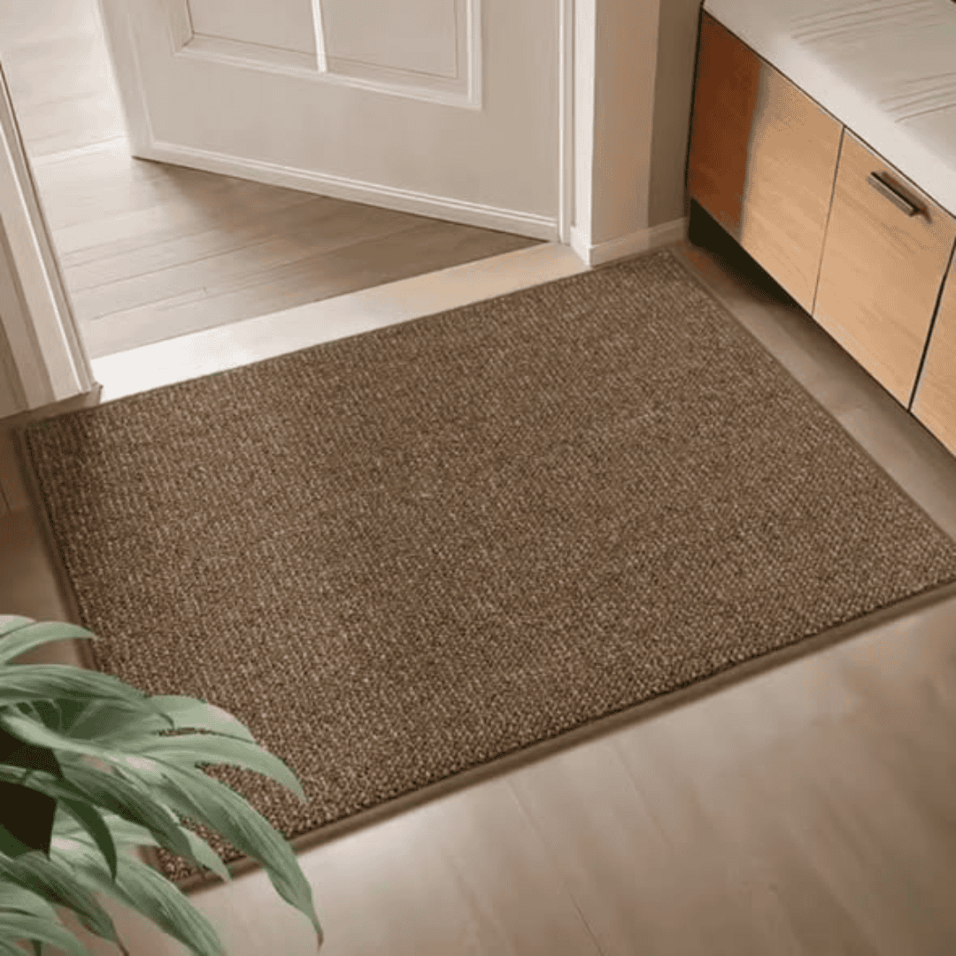 Door Floor Mat with Rubber Bottom