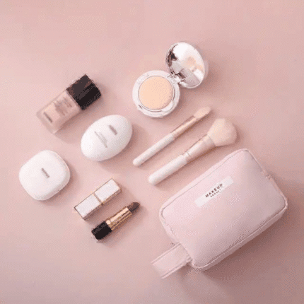 Small Travel Makeup Cosmetic Pouch Waterproof Bag for Women