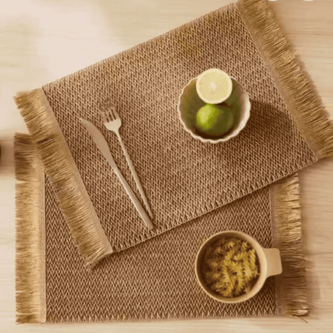 6 Pcs Woven Table Mats