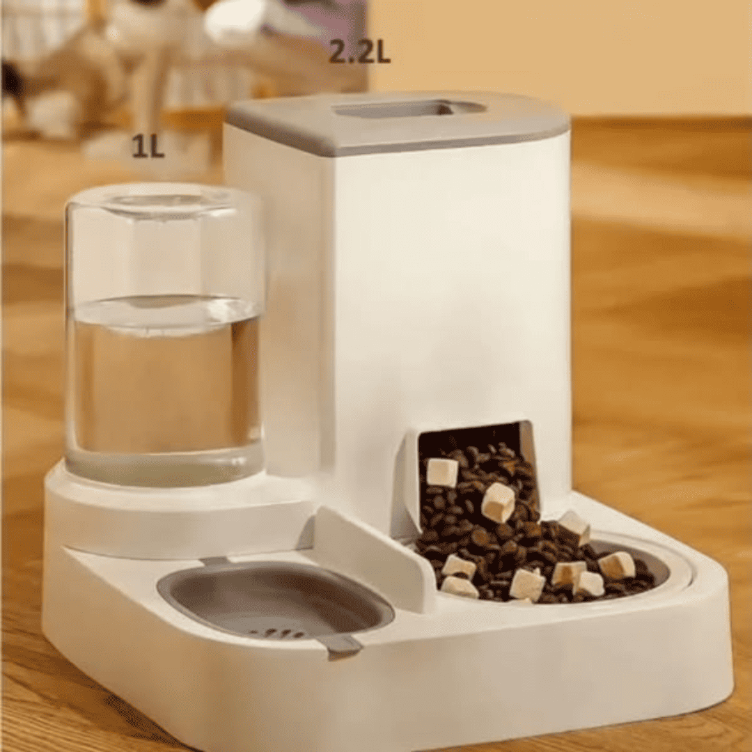 2 in 1 Automatic Pet Food Dispenser