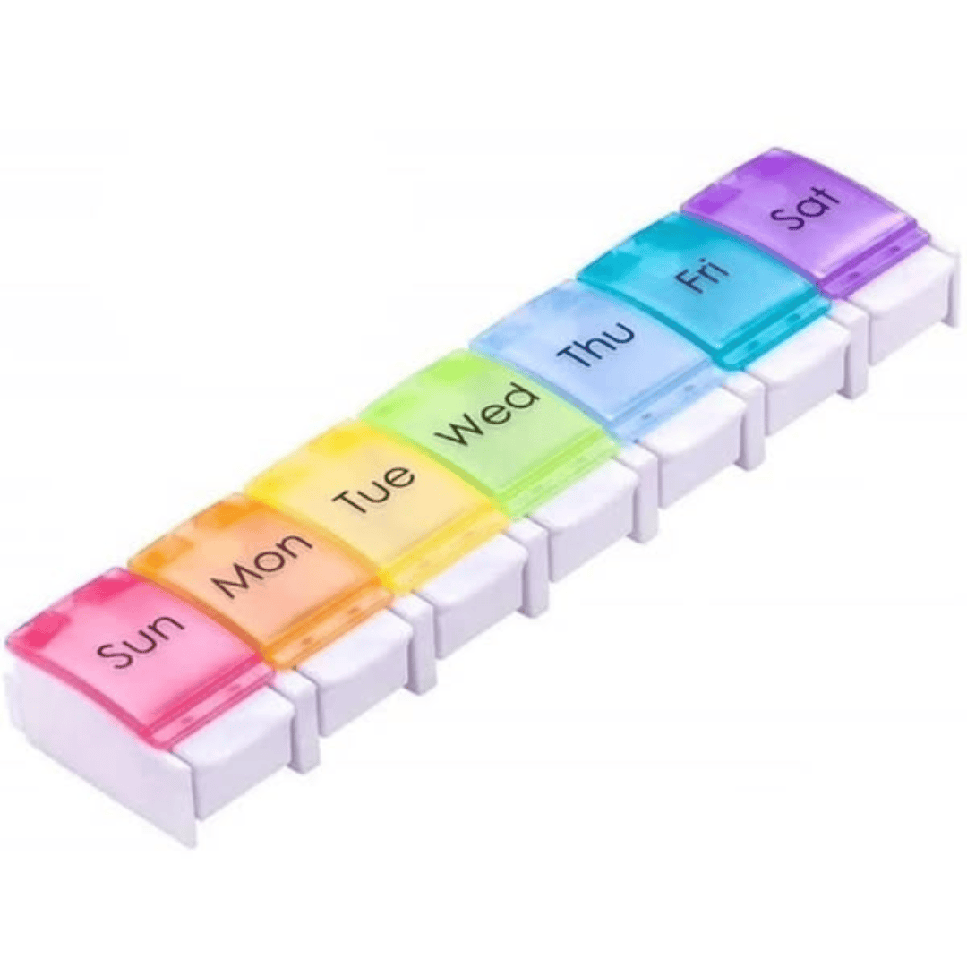 Weekly Medicine Pill Organizer