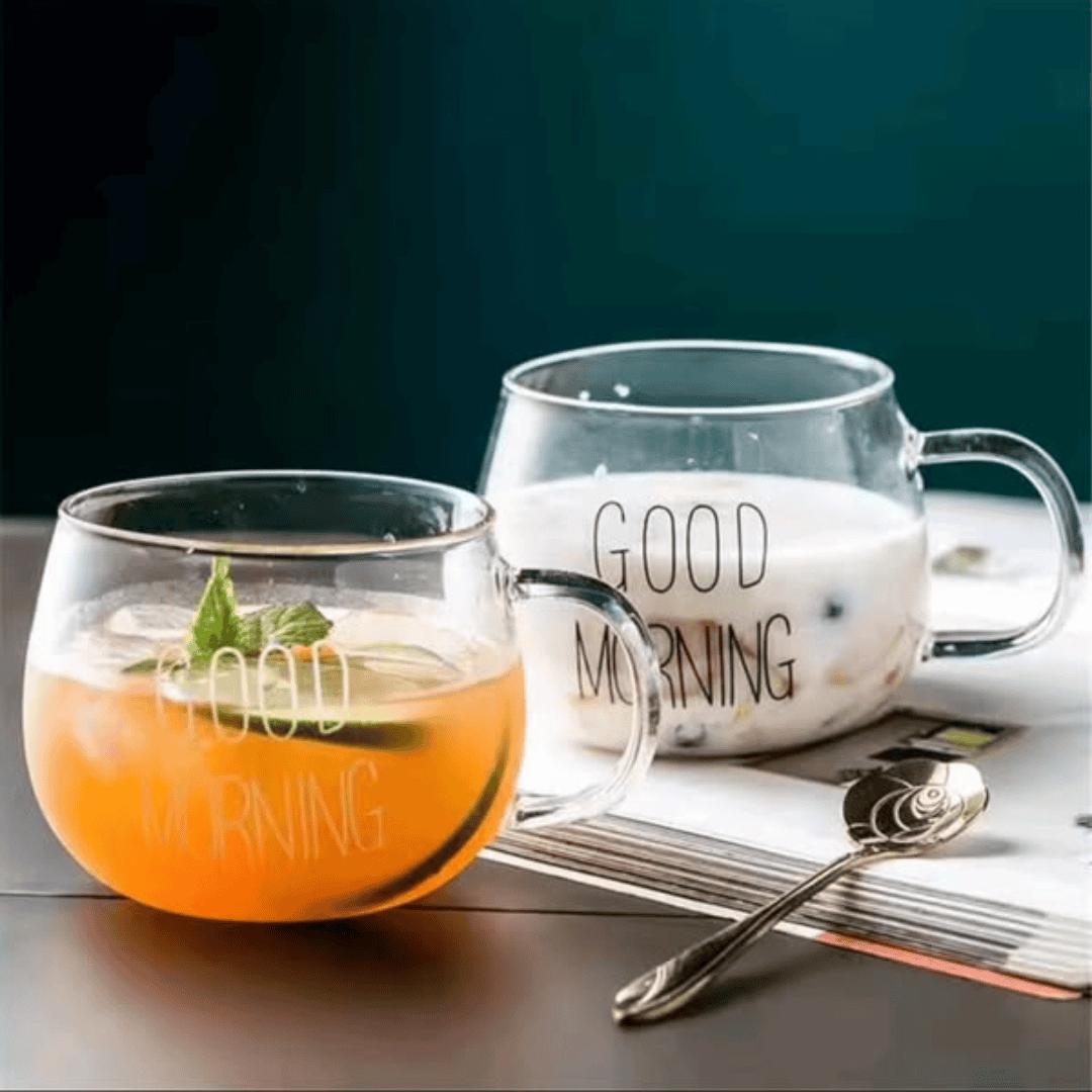 Borosilicate Glass Heat Resistant Mugs