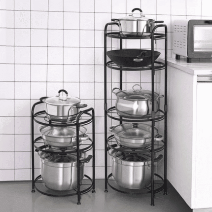 5 Tier Pot Rack Holder
