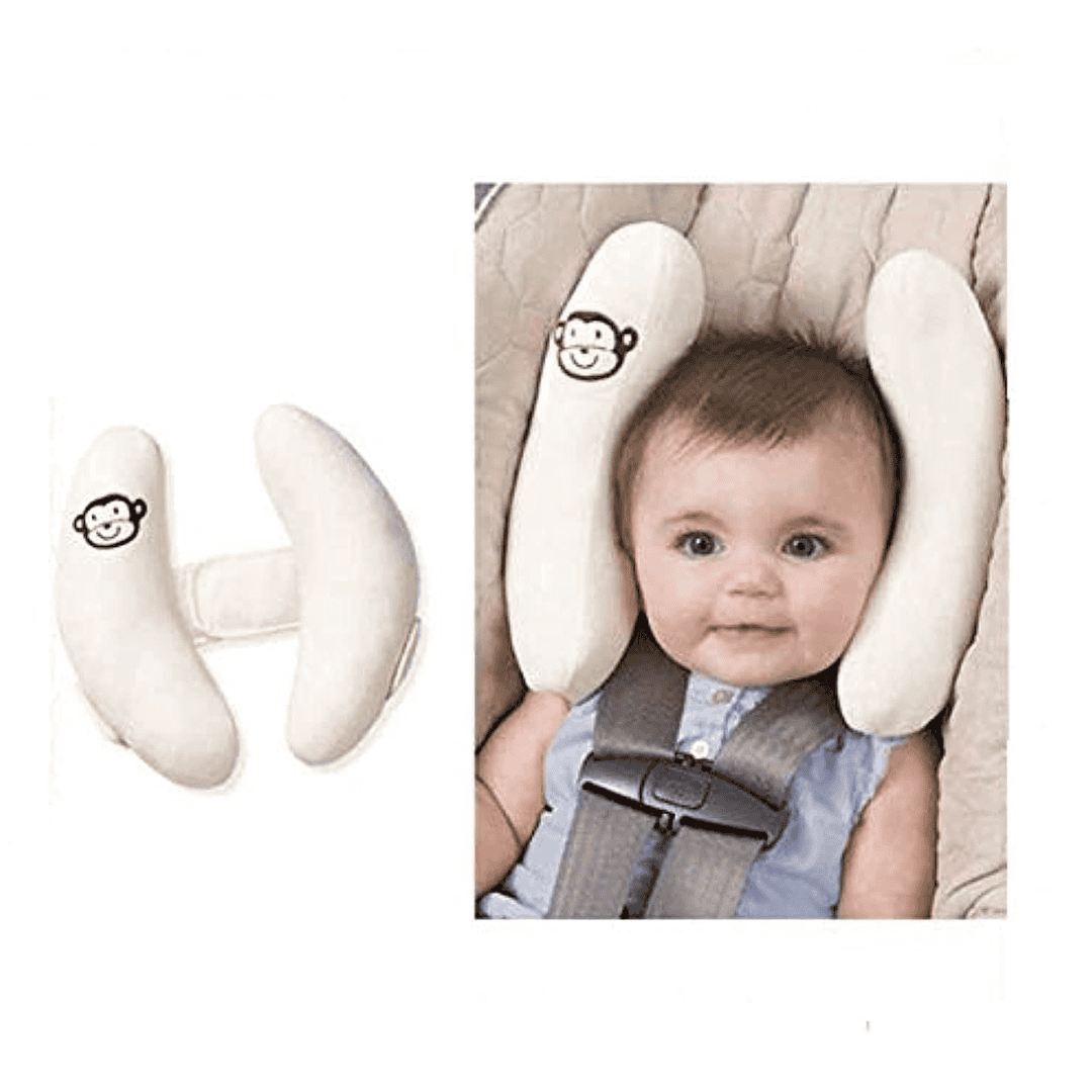 Banana Shaped Head Neck Support Protector Toddler Pillow