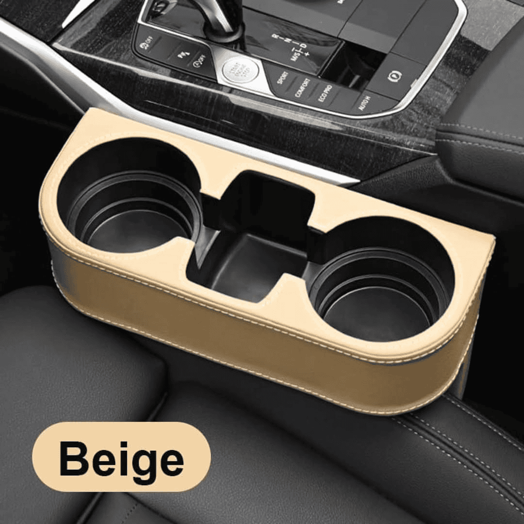 Car Cup Holder with Phone Holder and Double Side Holders