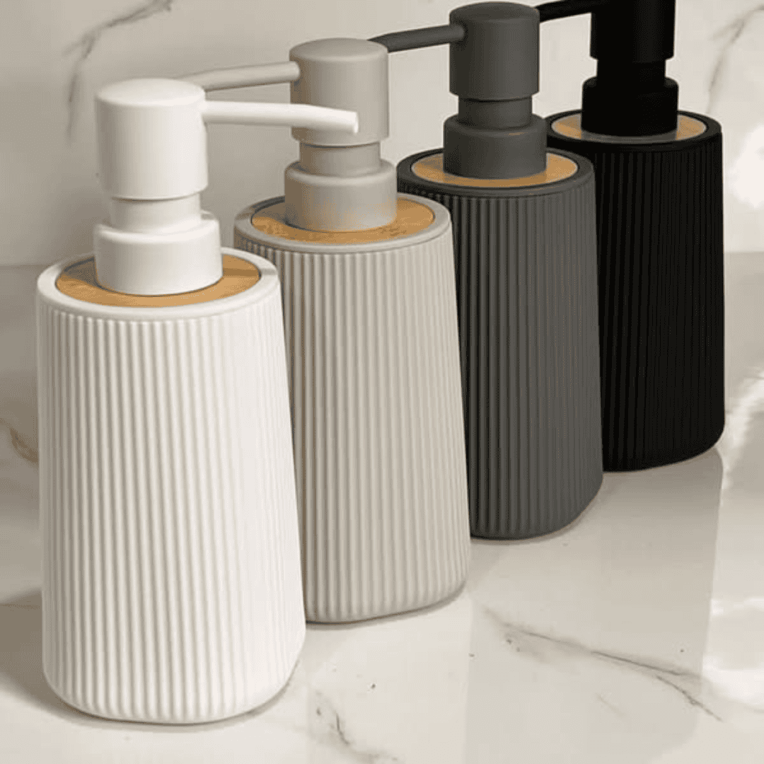 Bamboo Lotion Pump Bottle
