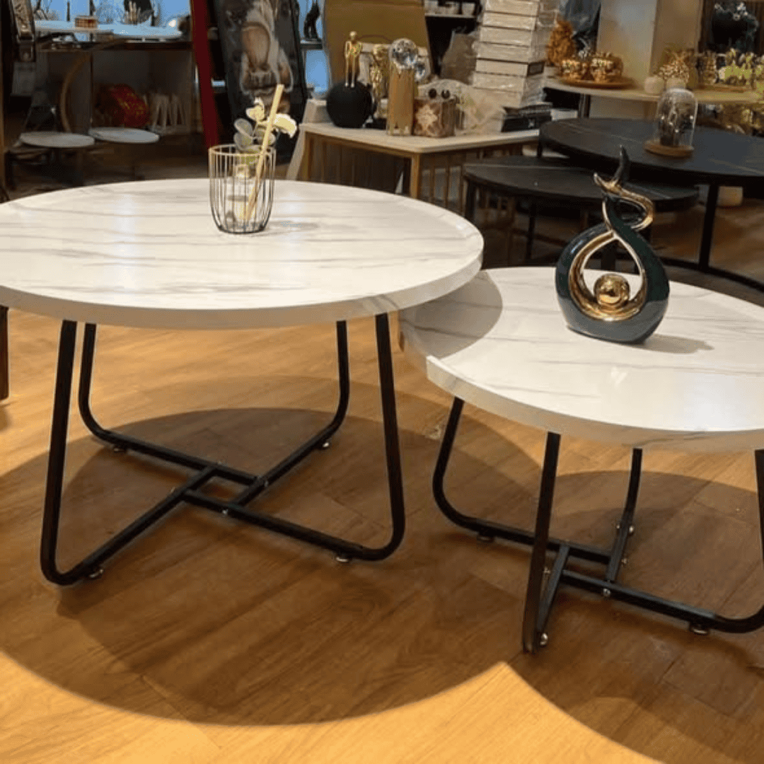 2-in-1 Minimalist Nesting Table