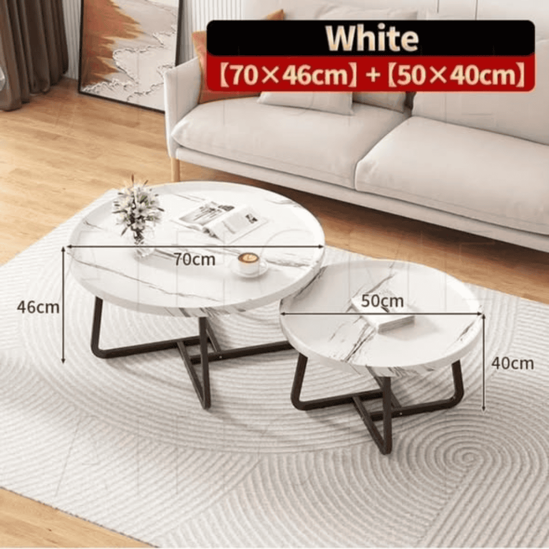 2-in-1 Minimalist Nesting Table