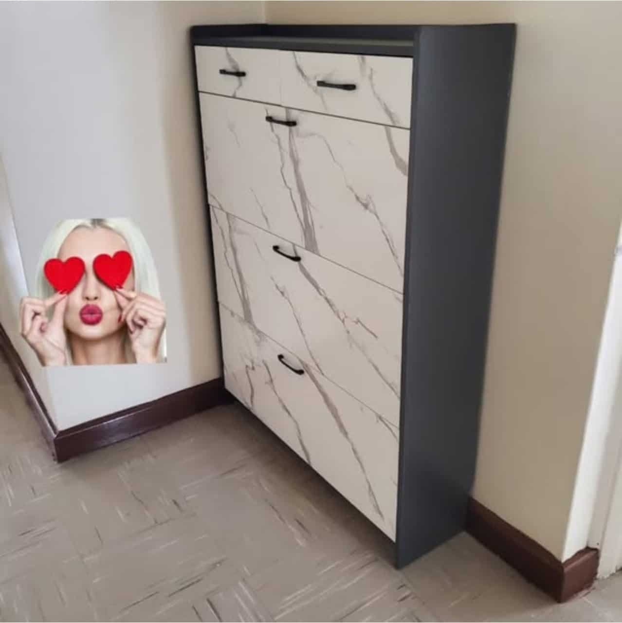 Bucket Flip Shoe Rack