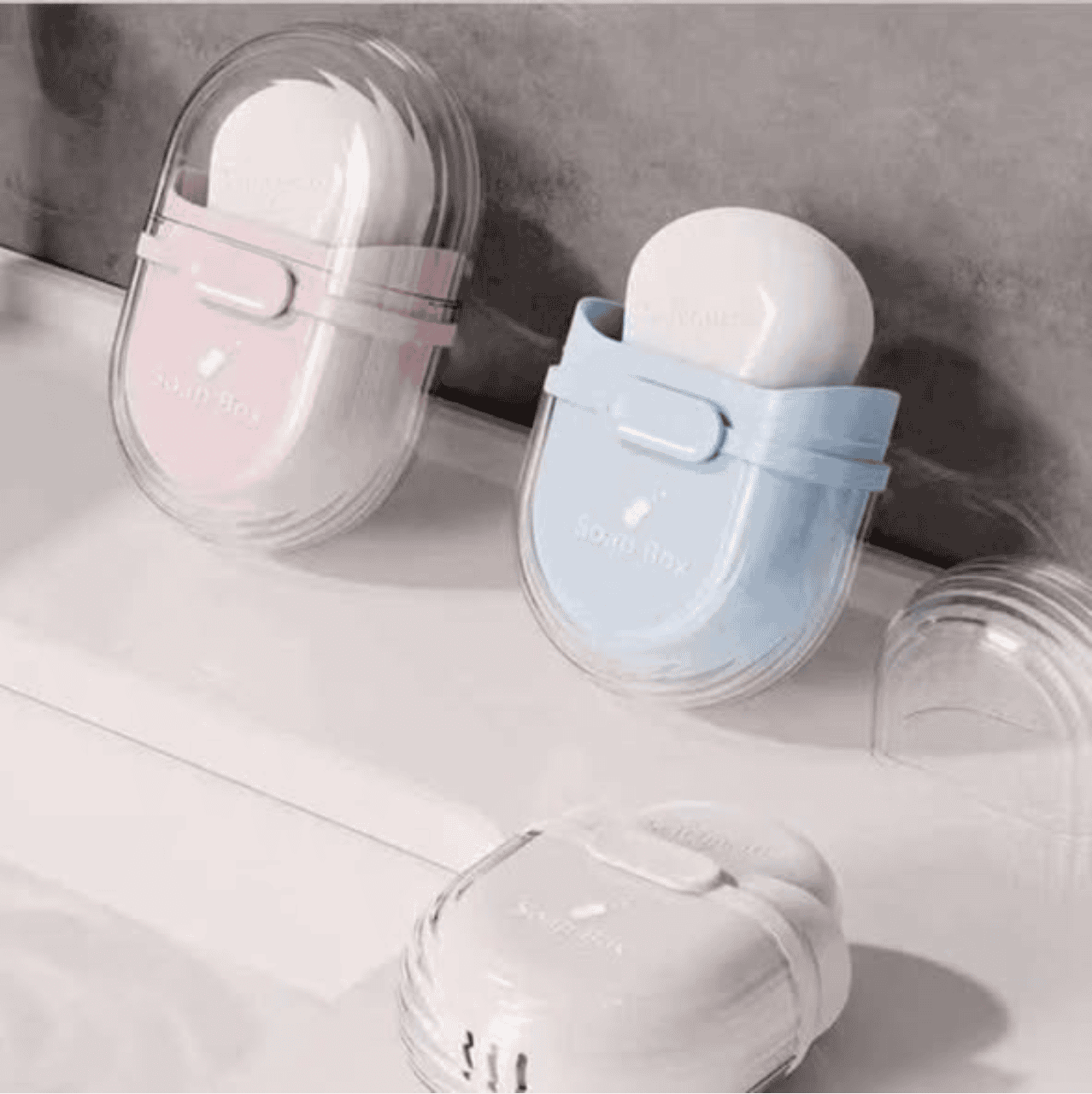 Acrylic Soap Travel Holder