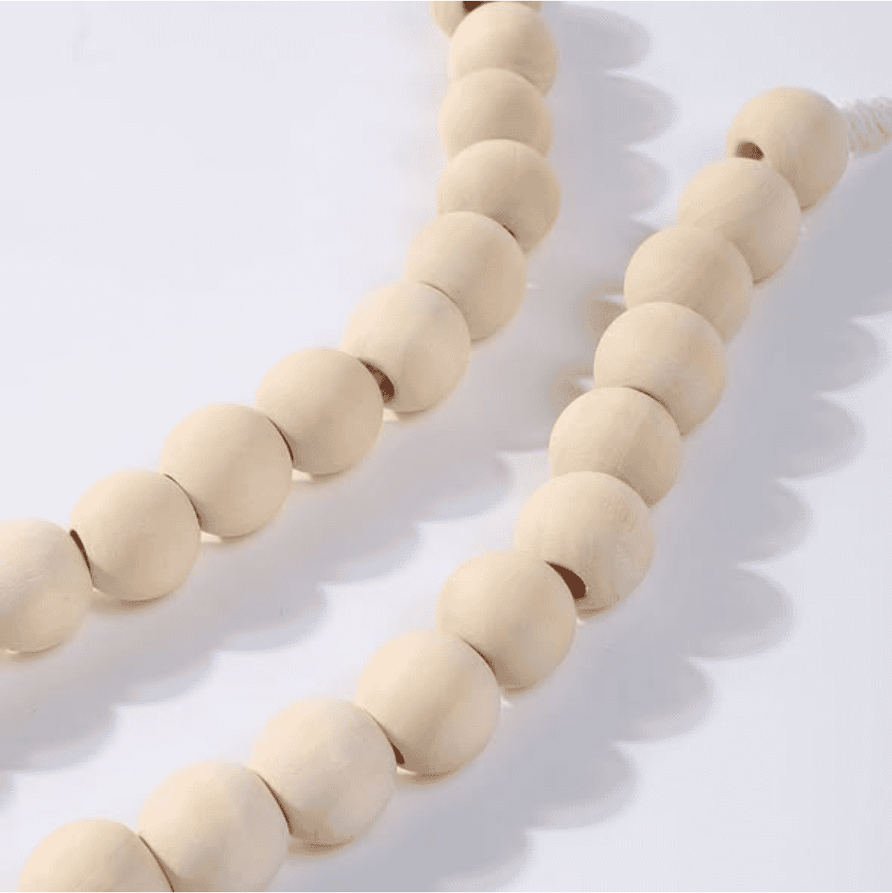 Wooden Beads Curtain Tie Backs