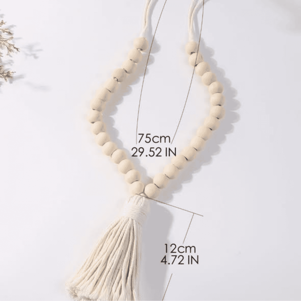 Wooden Beads Curtain Tie Backs