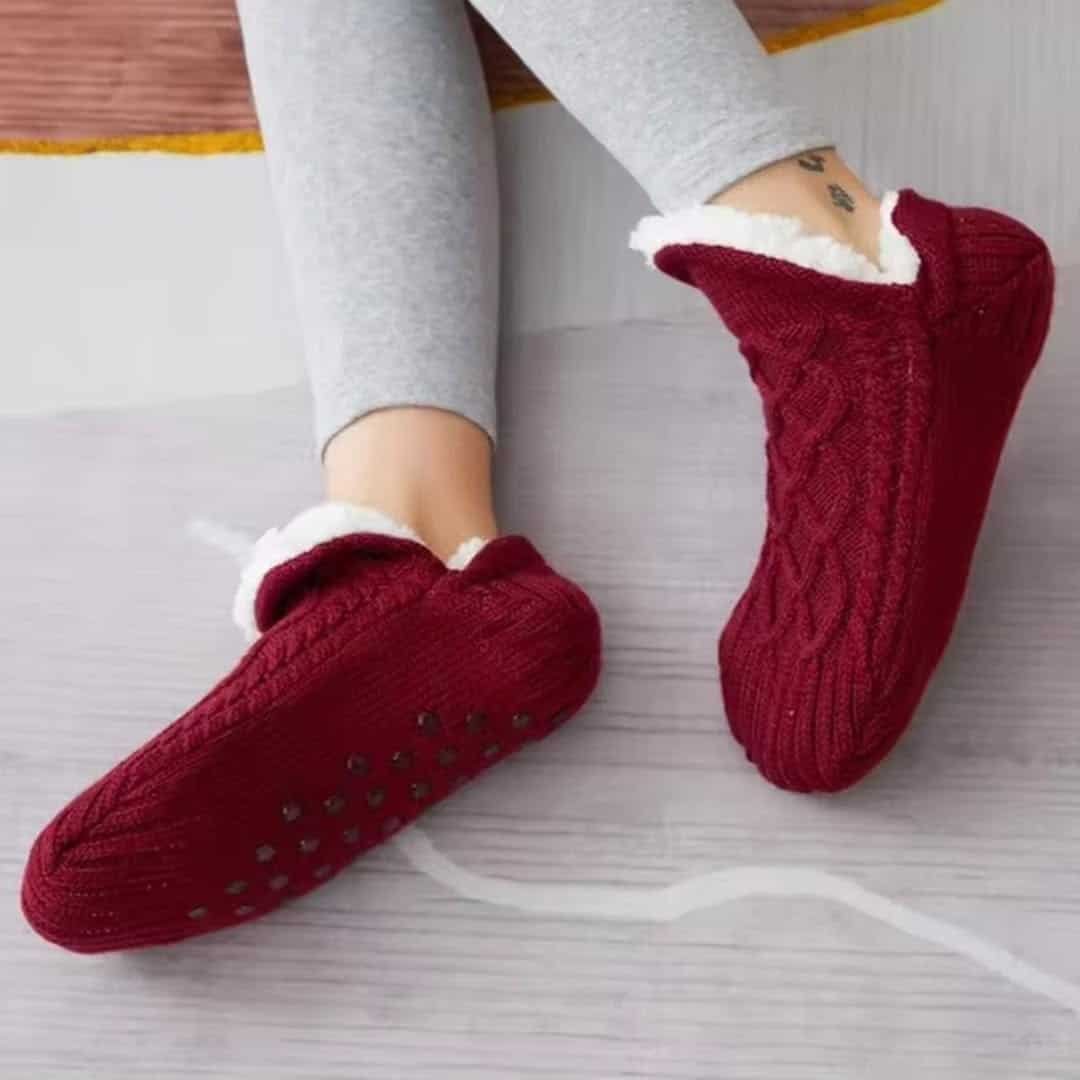 Fluffy Indoors Shoes Like Socks