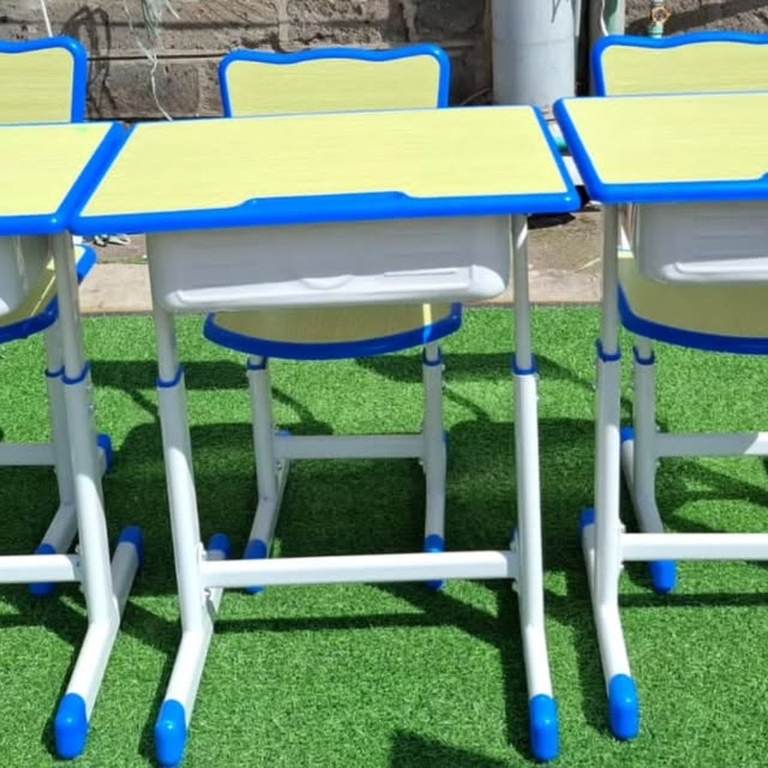 Adjustable Kids Study Desk and Chair Set