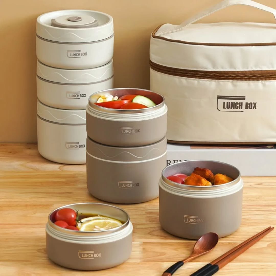 5 in 1 Lunch Insulated Set Combo