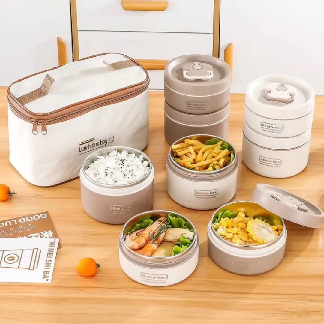 5 in 1 Lunch Insulated Set Combo