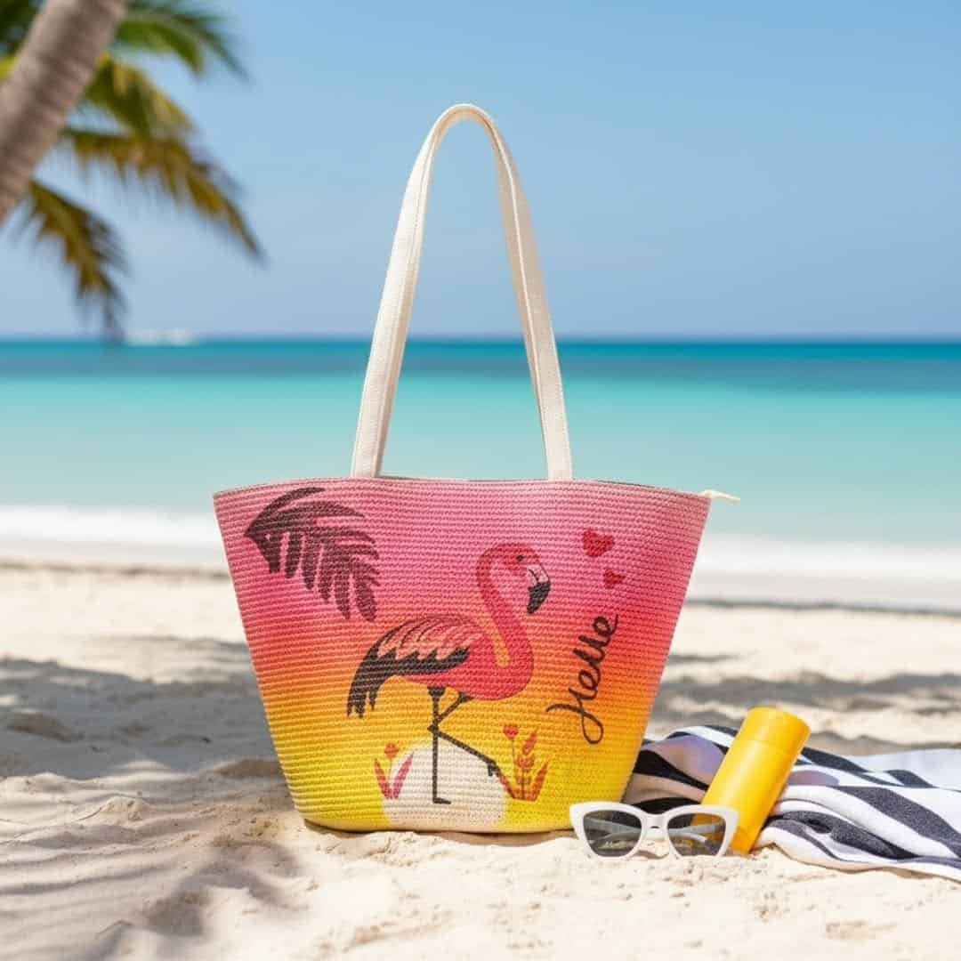 Straw Summer Bag