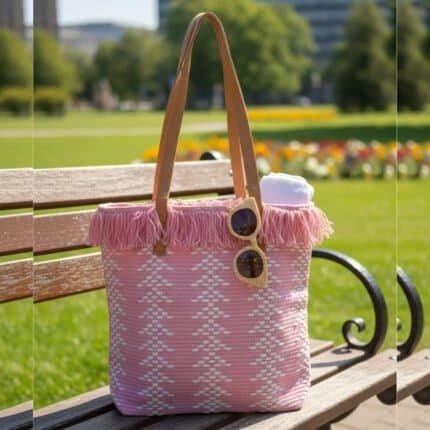 Linen Casual Tote Bag