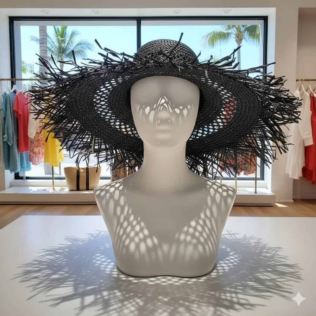 Black Summer Hat