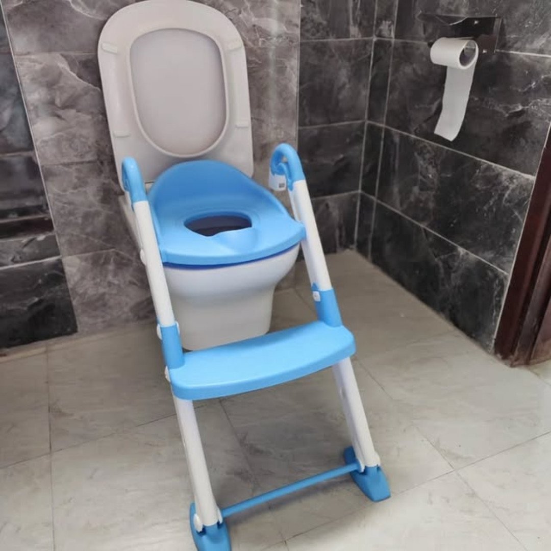 Kids Potty Ladder with Built in Small Potty