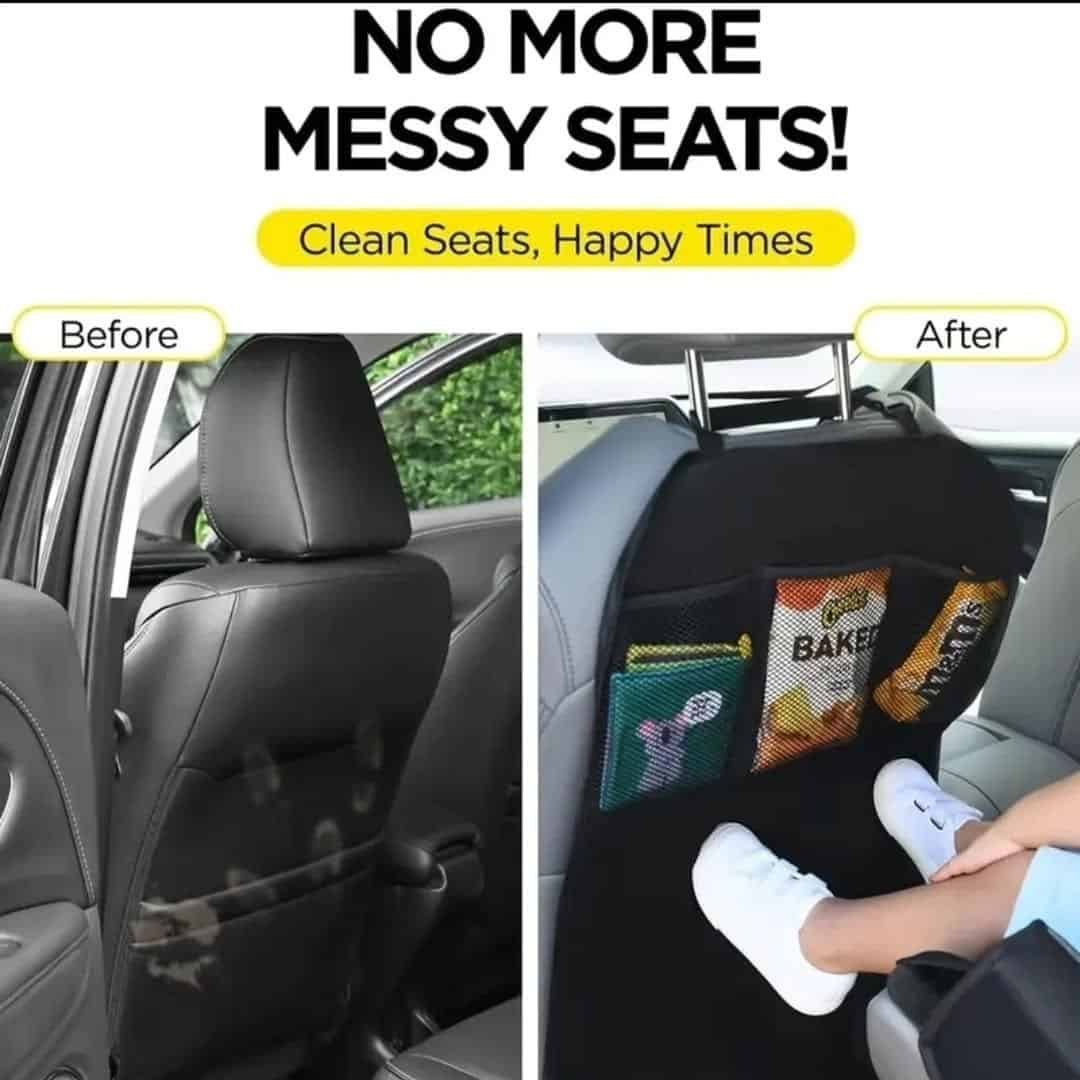 Car Back Seat Kick Mat