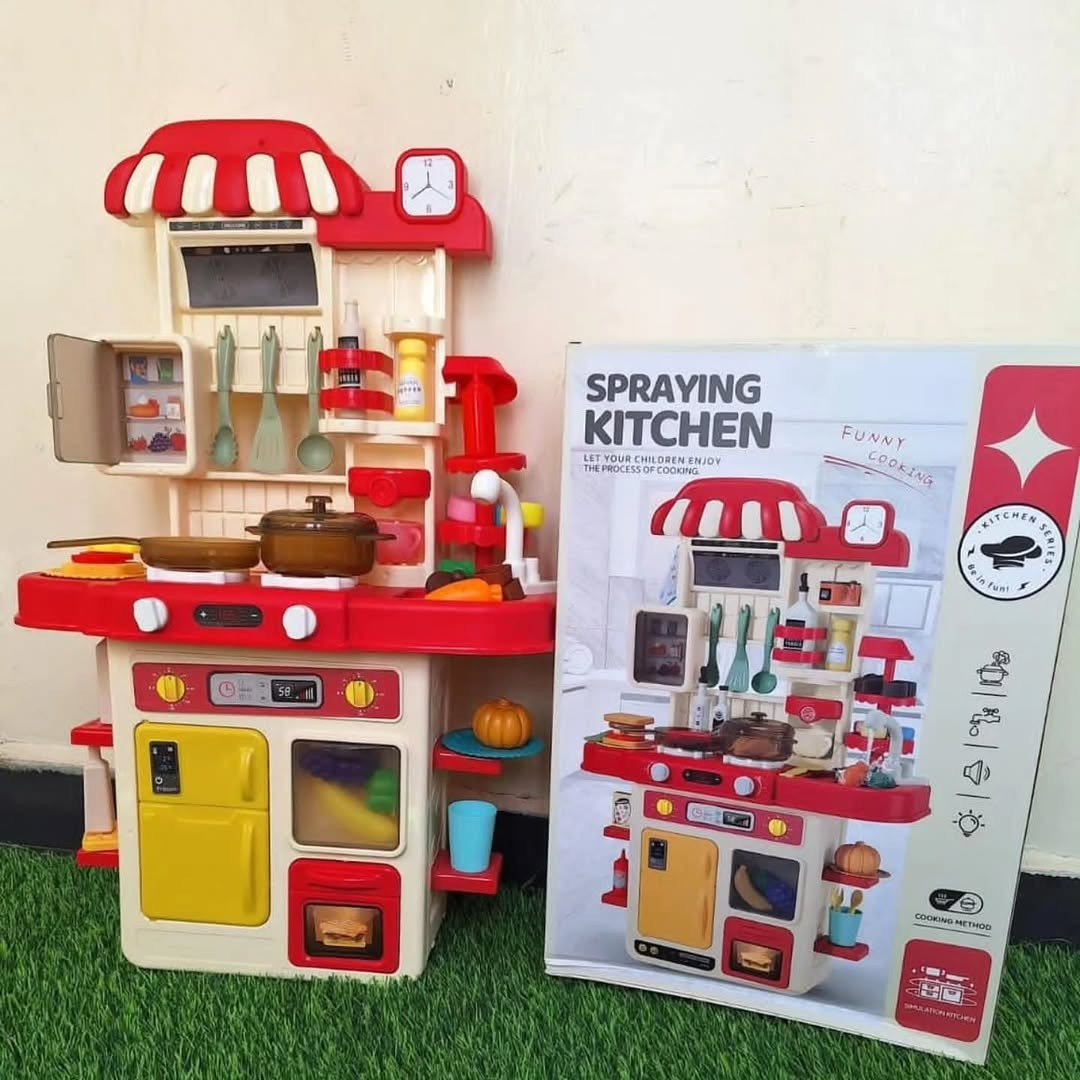 Spraying Kitchen Set