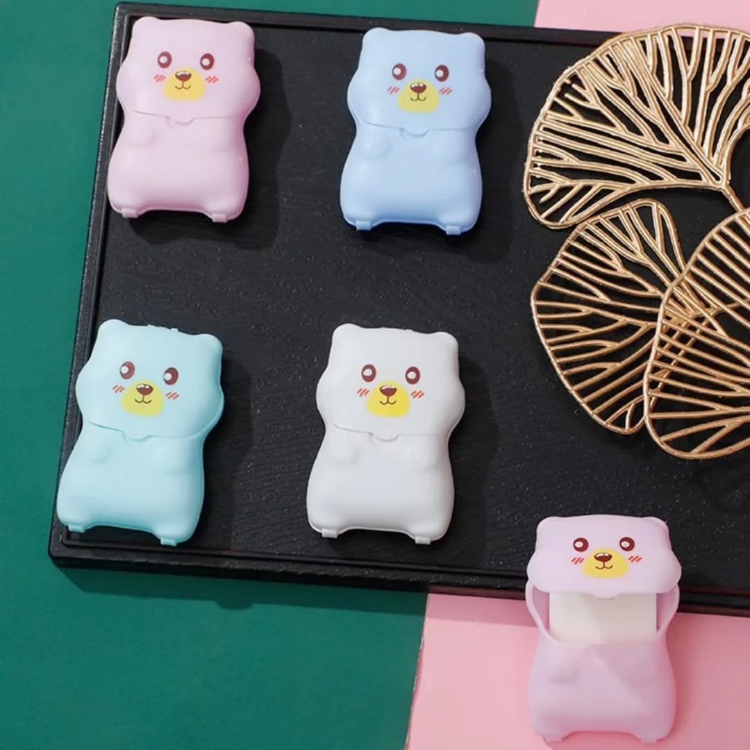Cute Cartoon Paper Soap