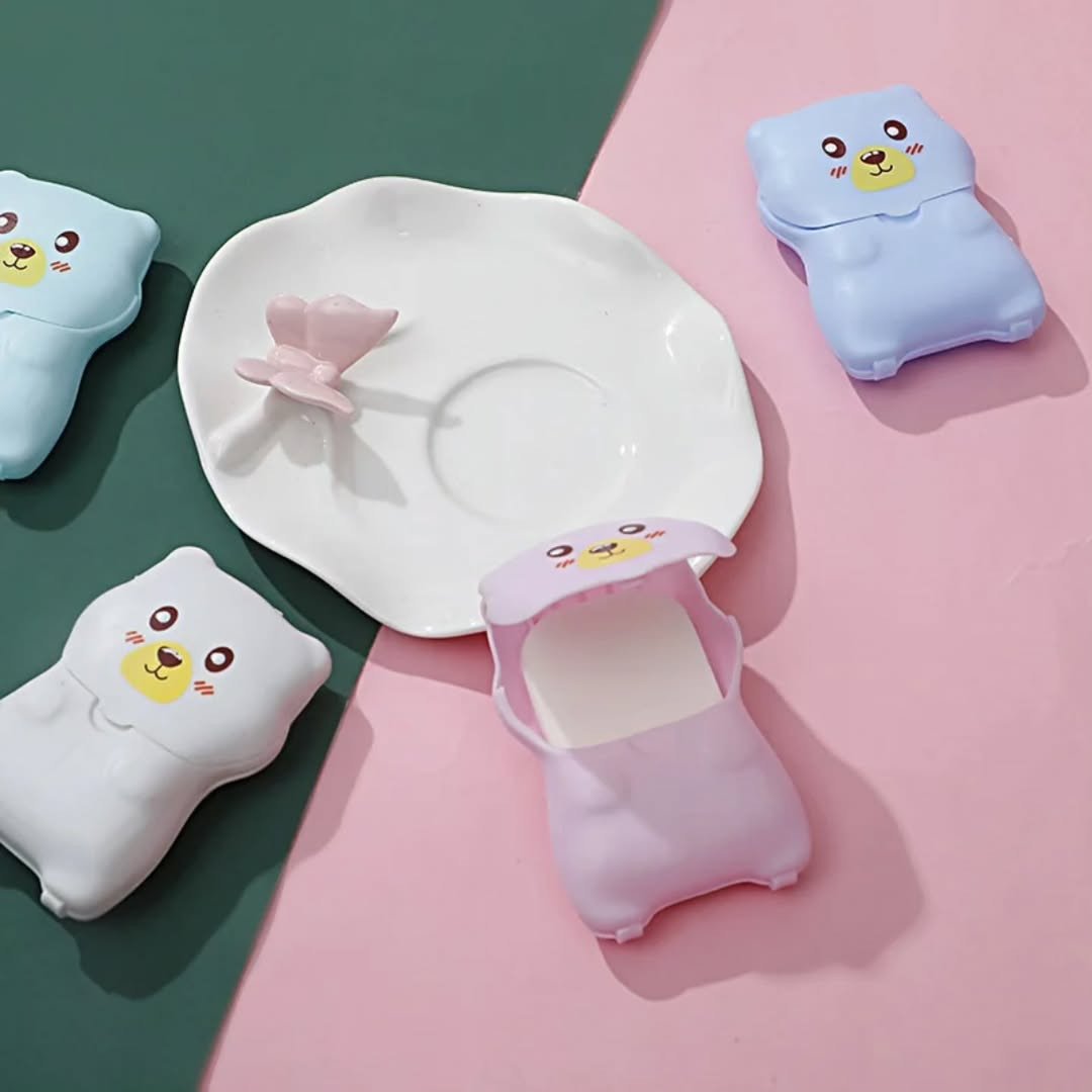 Cute Cartoon Paper Soap