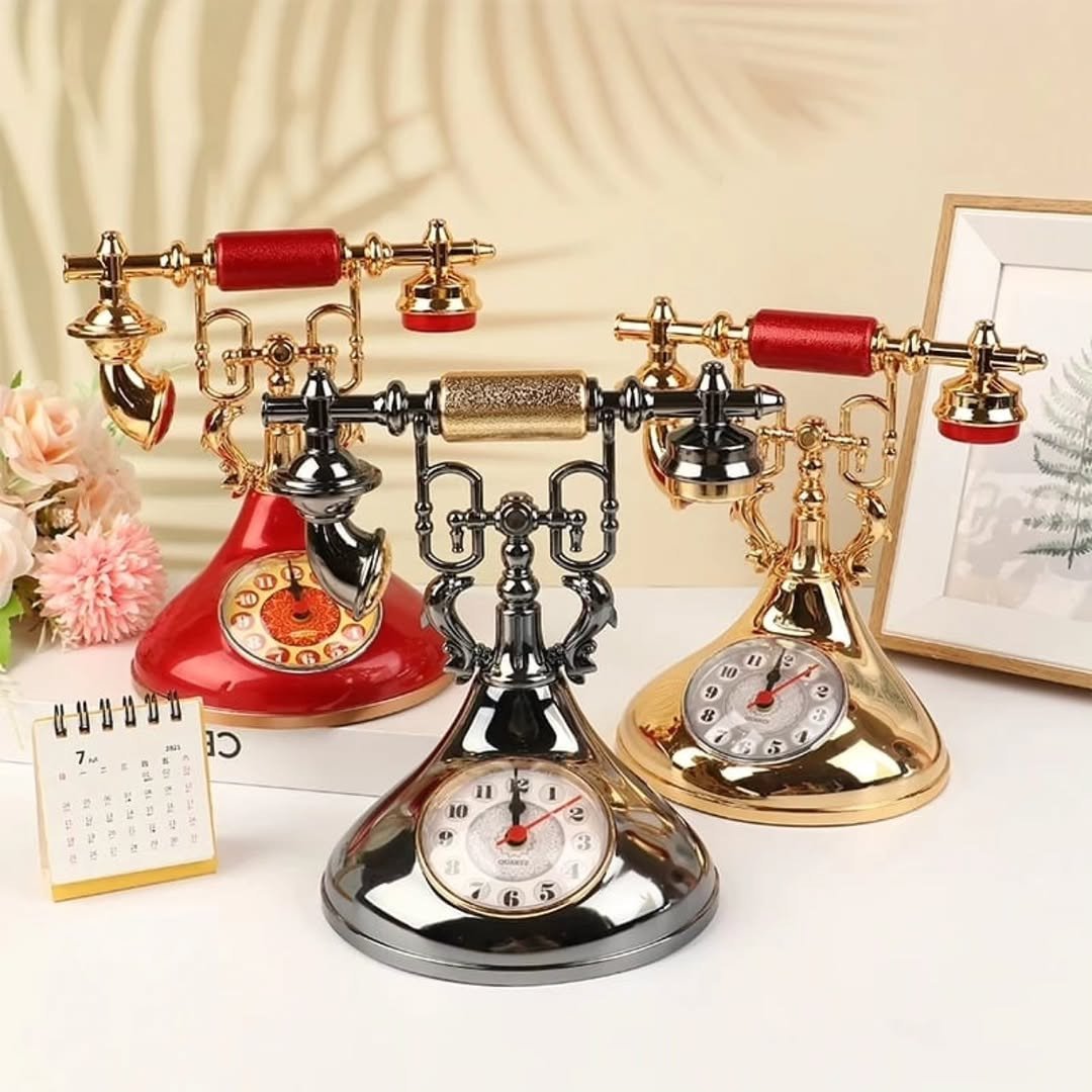 Retro Telephone Alarm Clock
