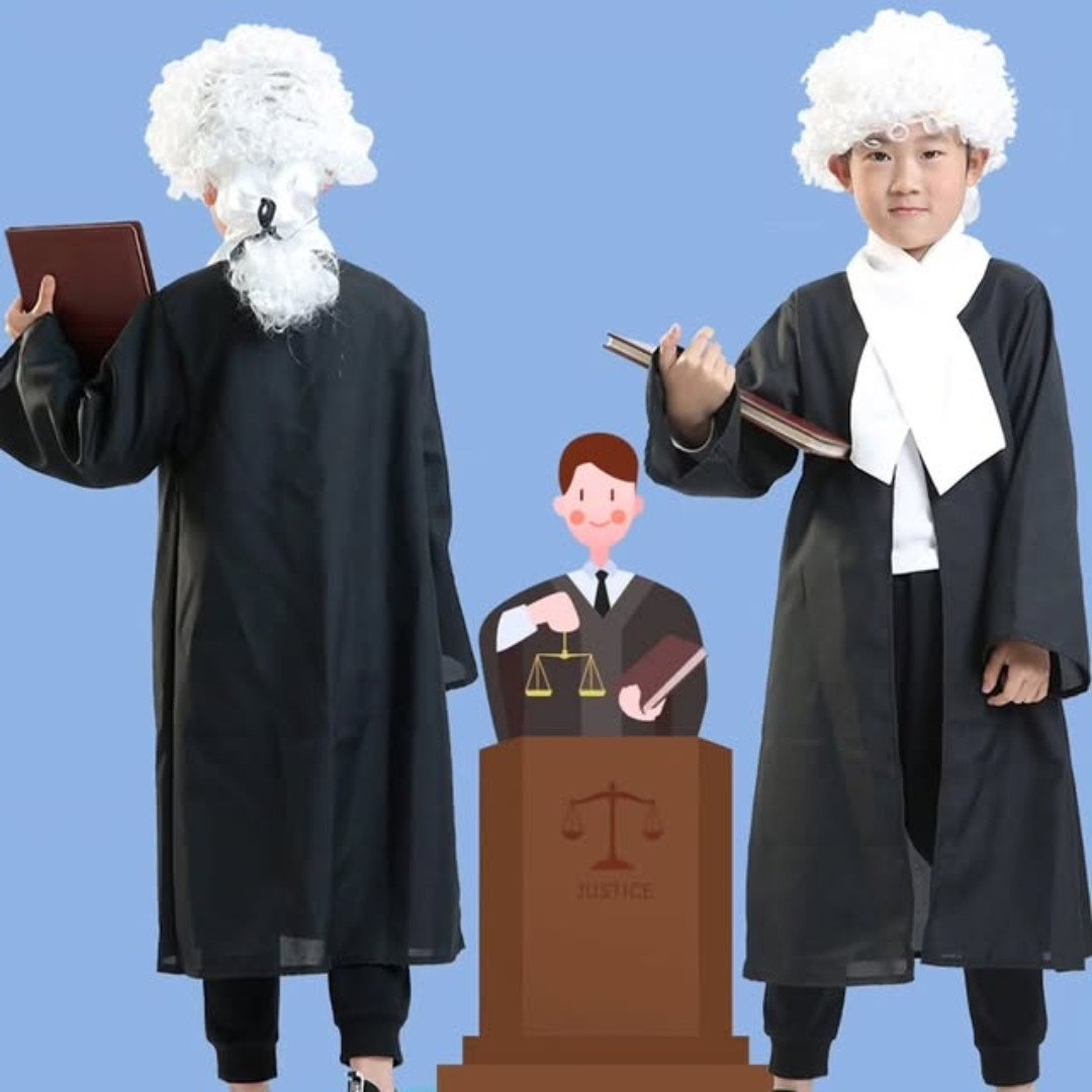 Professional Kids Lawyer Costume