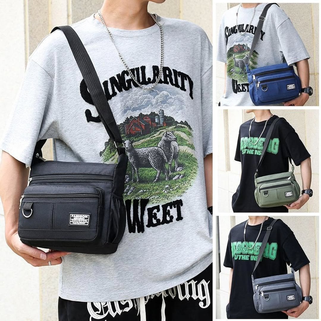 Multilayer Shoulder Crossbody Bag