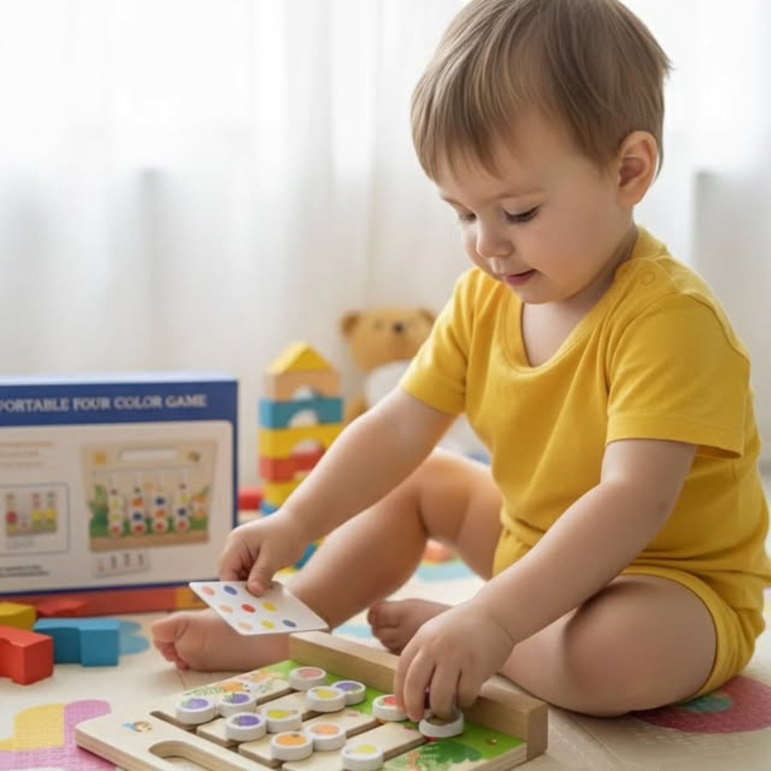 Wooden Logic Game