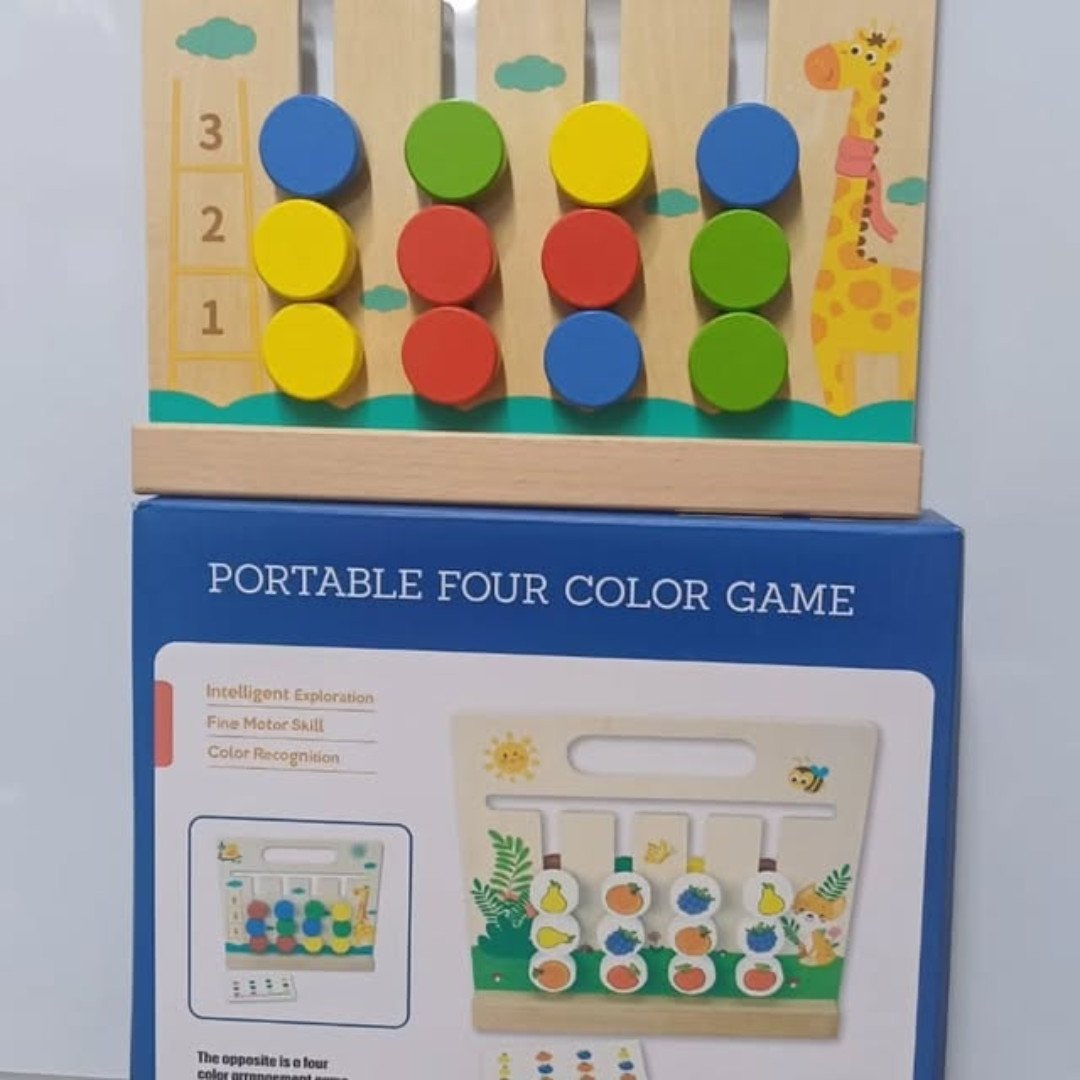 Wooden Logic Game