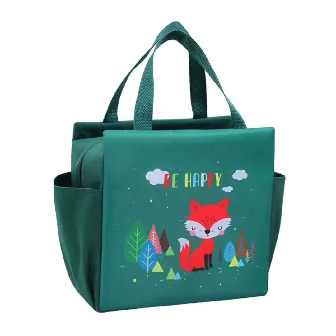 Large Capacity Cartoon Themed Thermal Insulated Lunch Bag