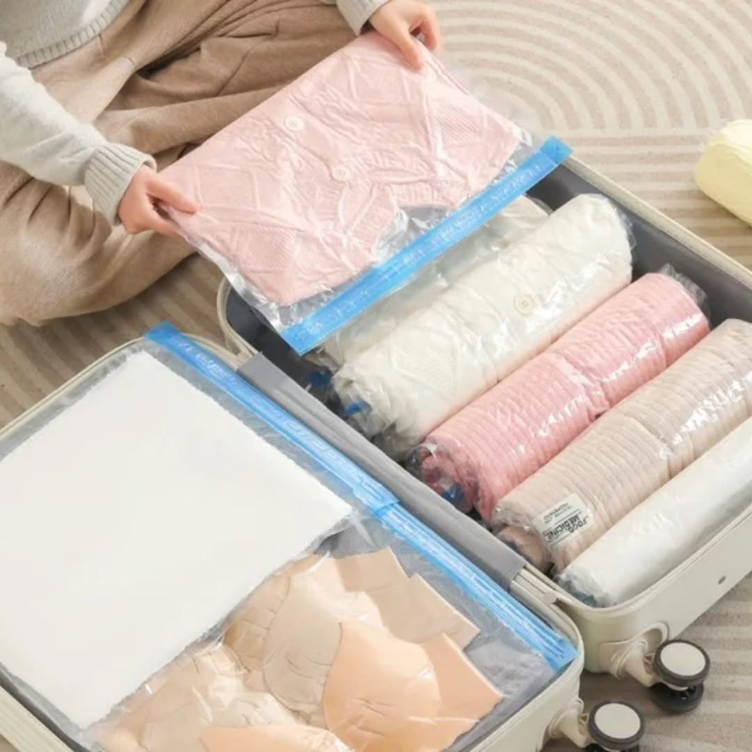 10pcs Travel Cloth Organizer or Compression Storage Bag Set