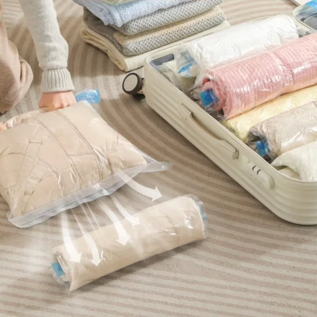 10pcs Travel Cloth Organizer or Compression Storage Bag Set