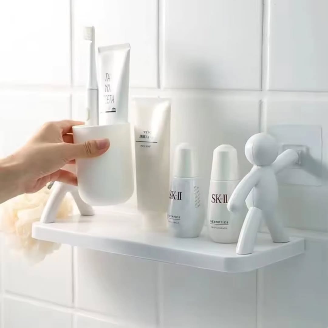 Bathroom Villain Shelf
