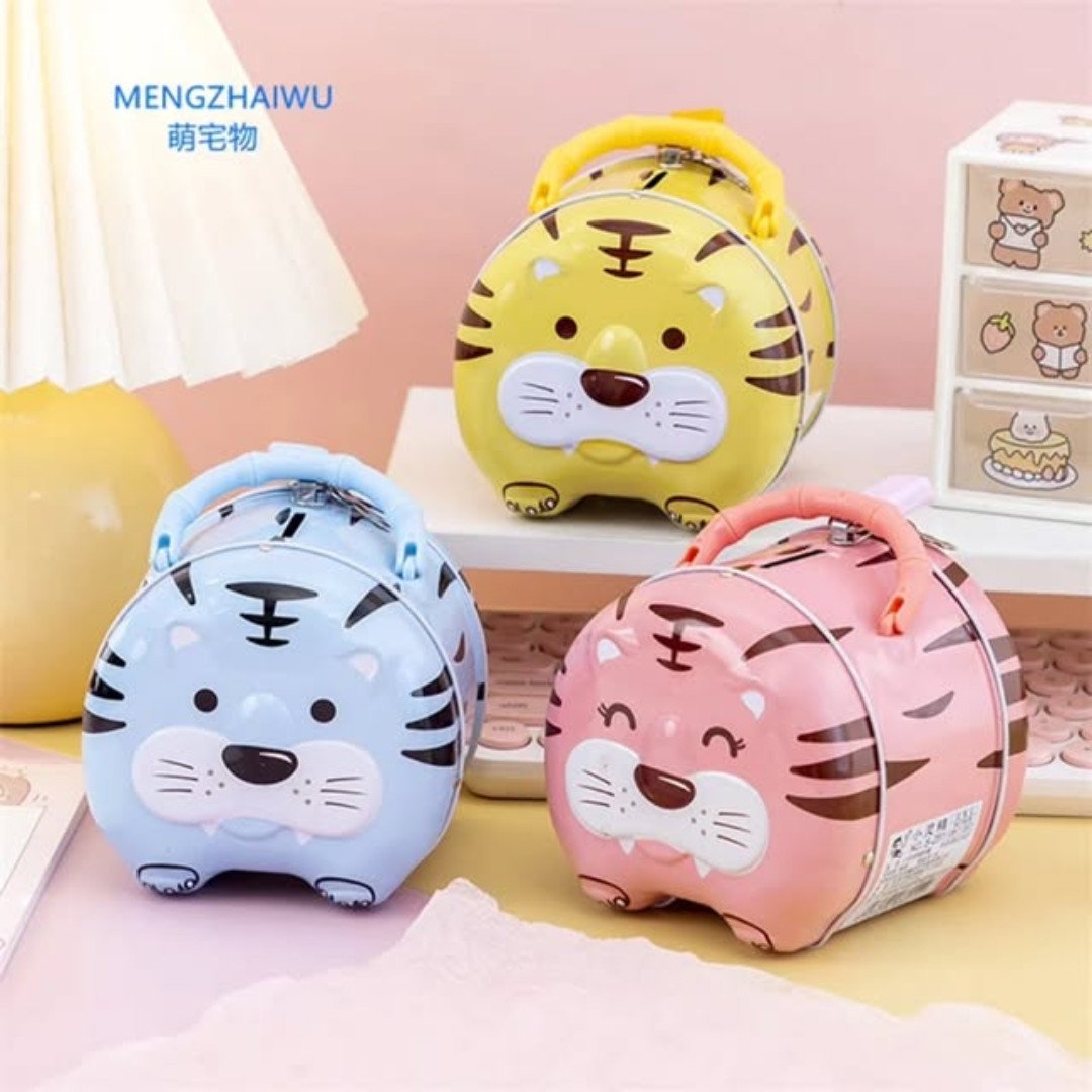 Metallic Cat Bank