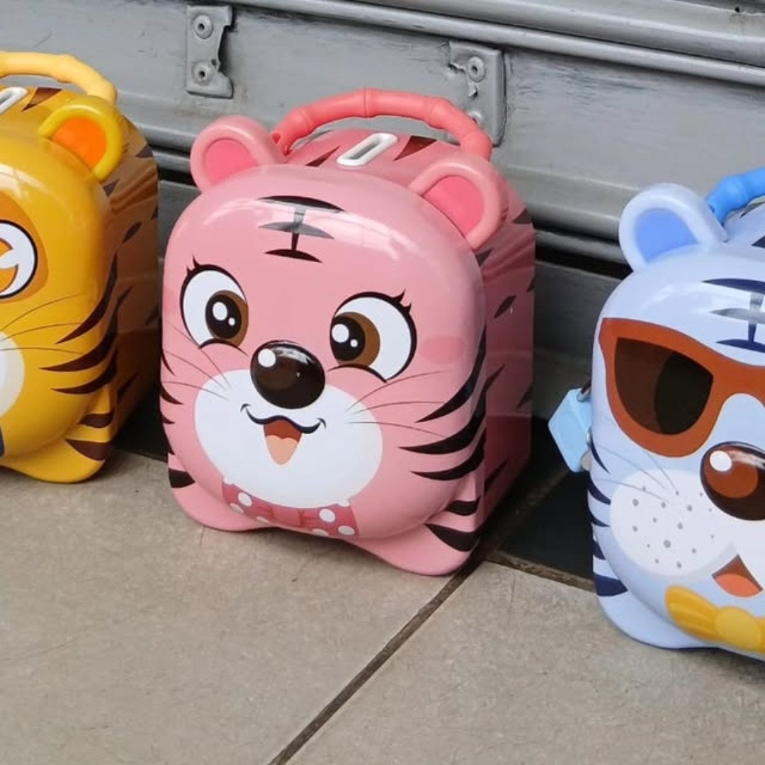 Metallic Cat Bank