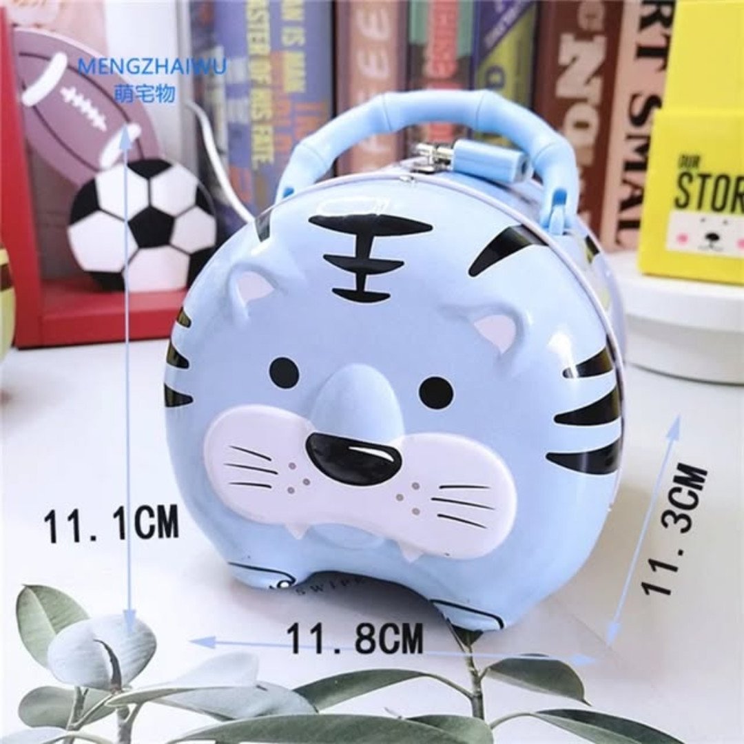 Metallic Cat Bank