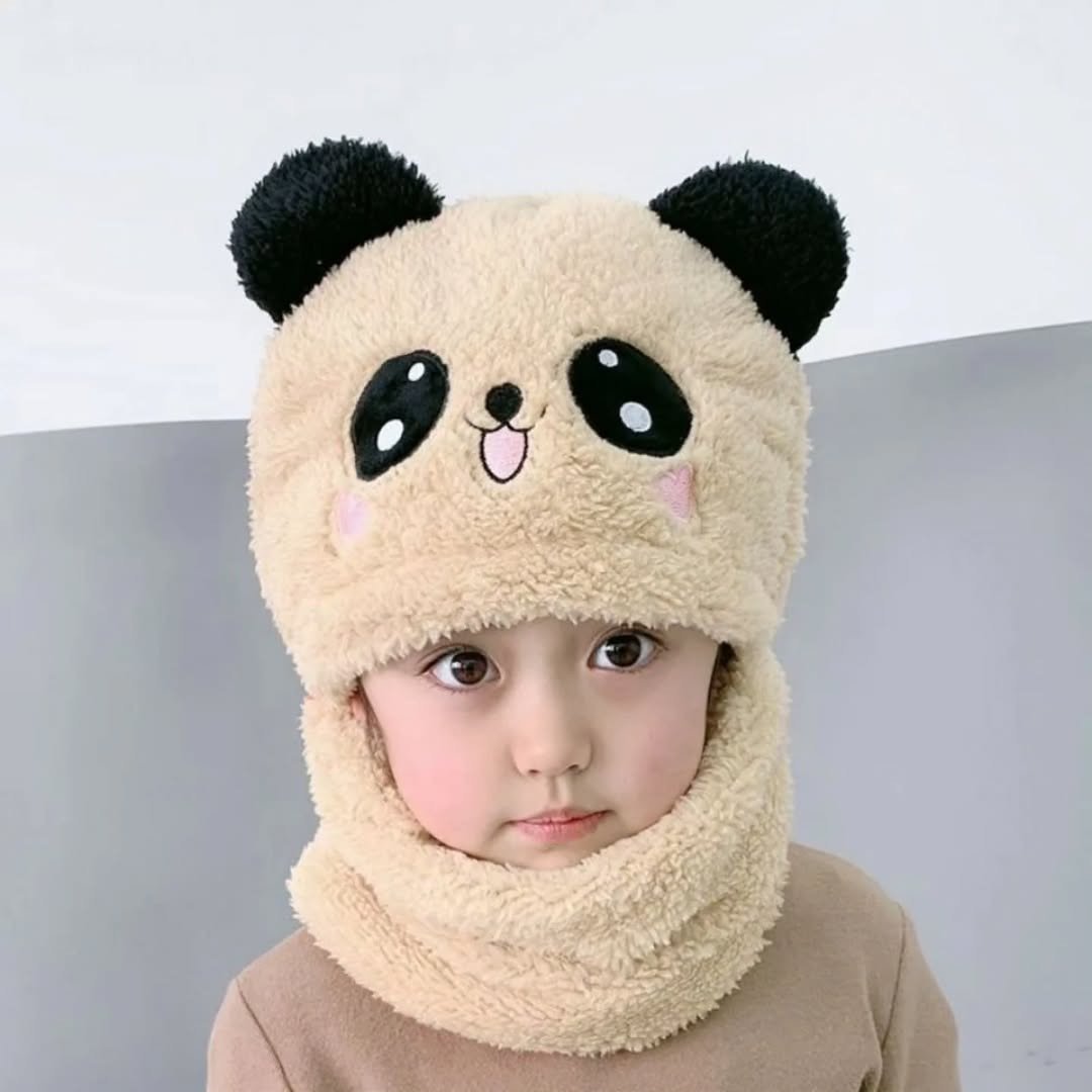 Magic Kids Winter Fuzzy Plush Balaclava Hat