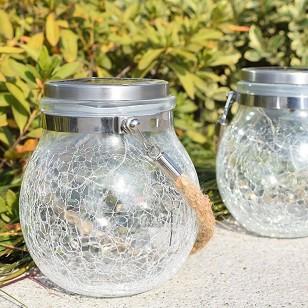 Solar Mason Jar Hanging Lights