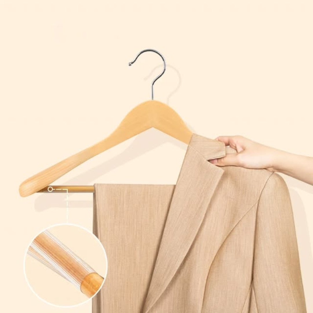 Wide Wooden Hangers