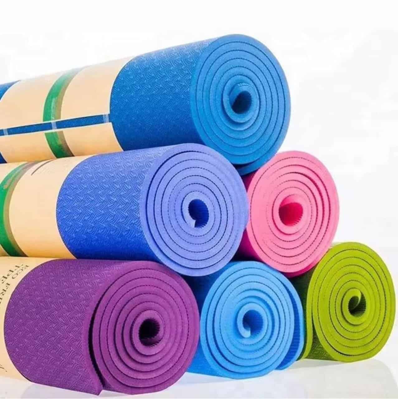 10mm Yoga Mat Green