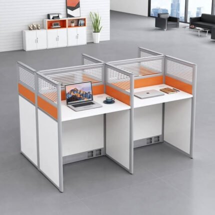 4 Way Office Workstation Desk