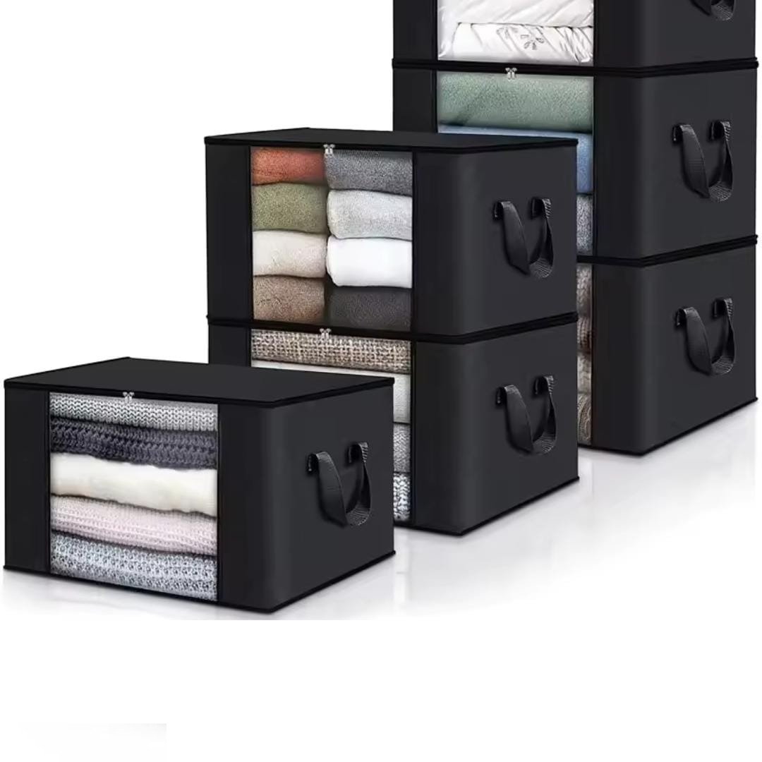 Canvas Quilt Clothing Storage Organizer