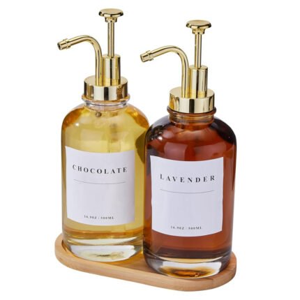 Coffee Syrup Dispenser Set